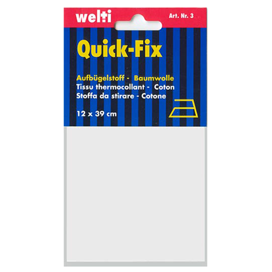 Patching fabric Quick-Fix fine, white image number